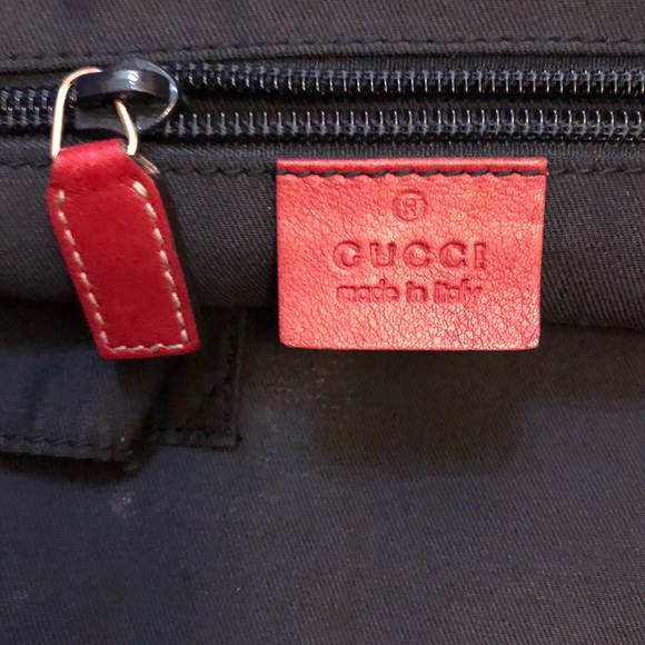 Gucci GG Pattern Navy Coating Canvas Shoulder Tote Bag - Picture 3 of 15